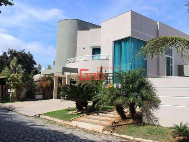 Casa com 4 dormitórios, 400 m² - venda por R$ 2.200.000,00 ou aluguel por R$ 8.400,00/mês - Praia do Siqueira - Cabo Frio/RJ