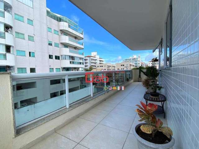 Apartamento com 2 dormitórios à venda, 113 m² por R$ 760.000,00 - Passagem - Cabo Frio/RJ