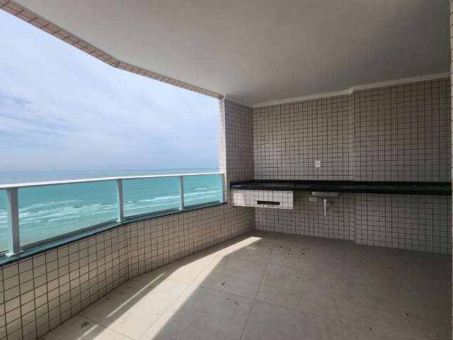 Apartamento para venda  3 quartos 2 suítes lazer completo frente mar no Maracanã - Praia Grande - SP