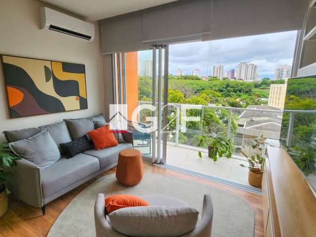 Apartamento com 1 quarto para alugar na Rua Alecrins, 386, Cambuí, Campinas, 38 m2 por R$ 4.000