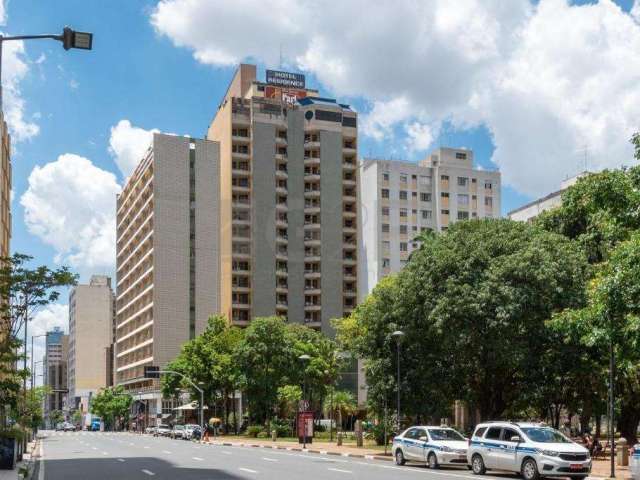 Flat com 1 quarto à venda na Rua Duque de Caxias, 443, Centro, Campinas, 46 m2 por R$ 260.000