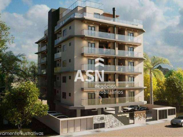 Lançamento de apartamento com 2 dormitórios e varanda gourmet à venda, 100 m² por R$ 500.000 - Costazul - Rio das Ostras/RJ