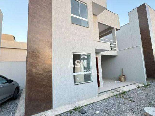 Casa com 2 dormitórios à venda, 74 m² por R$ 265.000 - Enseada das Gaivotas - Rio das Ostras/RJ