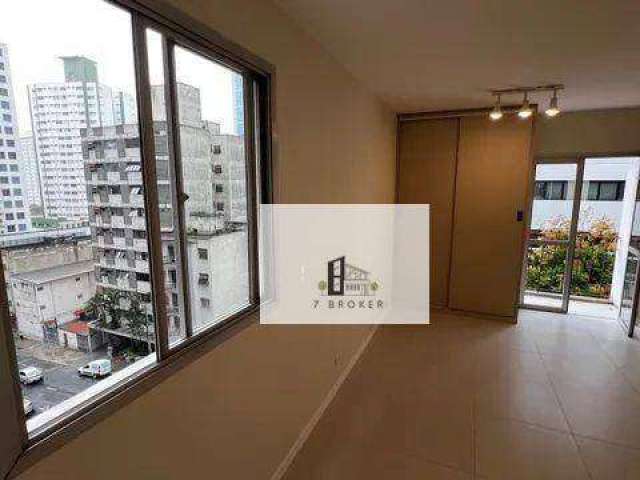 Apartamento com 1 dormitório para alugar, 30 m² por R$ 3.000,00/mês - Bela Vista - São Paulo/SP