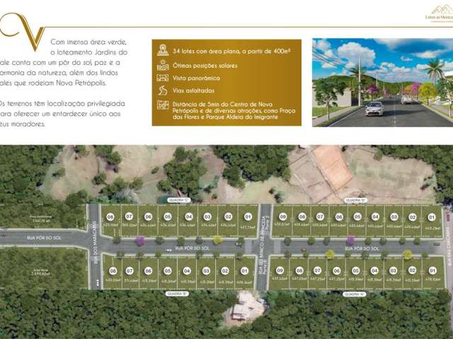 Terreno para Venda no bairro Logradouro em Nova Petrópolis, Sem Mobília, 365 m² de área total, 365 m² privativos,