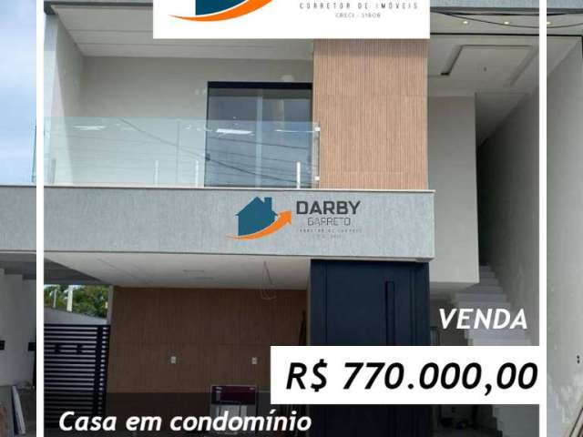 Casa em condomínio Cidade Jardim 770mil