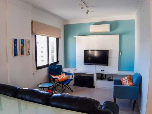 Flat com 3 dormitórios, 110 m² - Pitangueiras - Guarujá/SP.