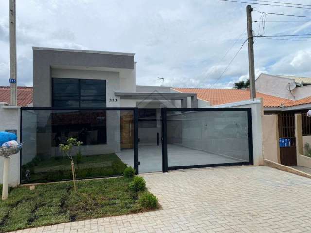 Casa com 3 quartos à venda na Rua São Romualdo, Iguaçu, Fazenda Rio Grande, 80 m2 por R$ 520.000
