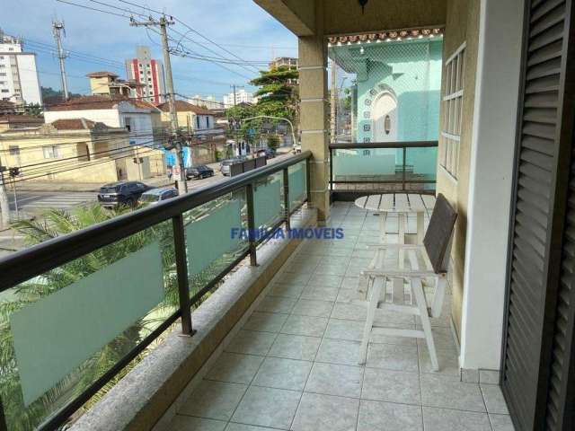 Casa com 4 quartos à venda na Rua Doutor Carvalho de Mendonça, 0, Campo Grande, Santos por R$ 3.000.000