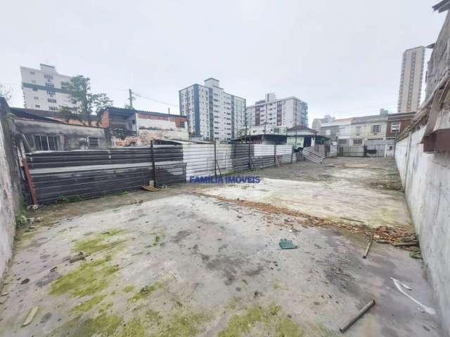 Terreno comercial à venda na Rua Carlos Gomes, 0, Campo Grande, Santos por R$ 1.200.000