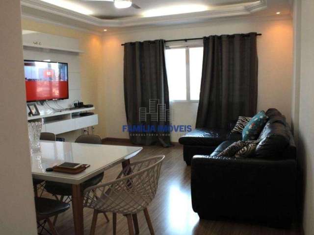 Apartamento com 2 quartos à venda na Avenida Antônio Emmerick, 0, Vila Cascatinha, São Vicente por R$ 320.000
