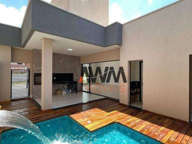 Casa com 3 suítes à venda, 158 m² por R$ 1.300.000 - Jardins Bolonha - Senador Canedo/GO