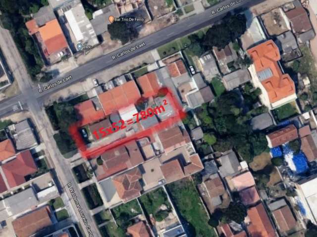 Terreno à venda na Rua Waldemar Loureiro Campos, Boqueirão, Curitiba por R$ 750.000