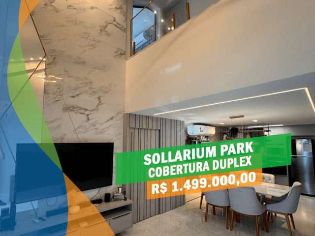 Cobertura Duplex Sollarium Park - 3 Suítes - 168m² - 100% mobiliado - Flores