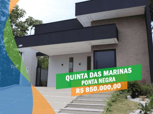 Apartamento com 4 quartos à venda na Avenida Frederico Baird, 12, Ponta Negra, Manaus, 250 m2 por R$ 850.000