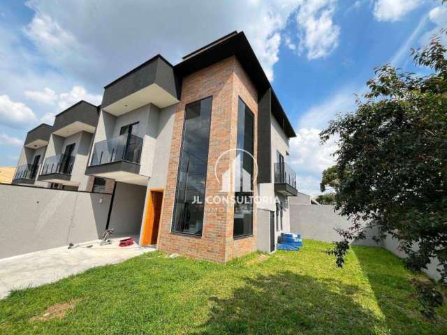 Sobrado à venda, 106 m² por R$ 680.000,00 - Cajuru - Curitiba/PR