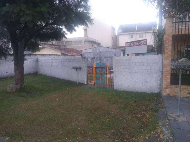 Terreno à venda, 591 m² por R$ 650.000 - próximo ao Shopping Palladium - Guairá - Curitiba/PR