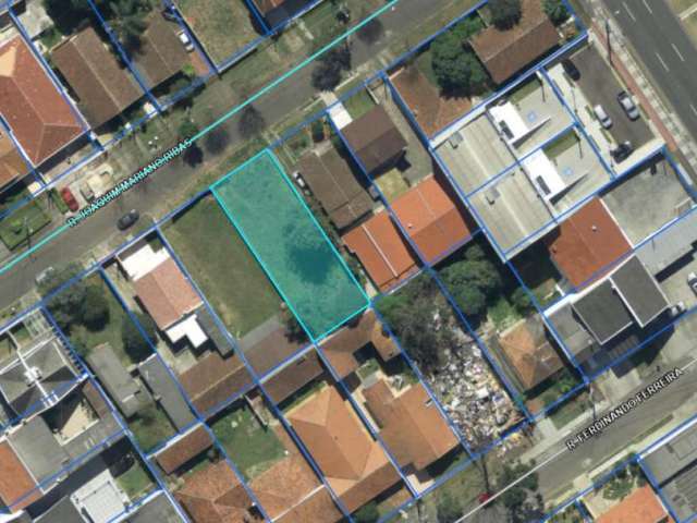 Terreno à venda na Rua Joaquim Mariano Ribas, 132, Guabirotuba, Curitiba, 396 m2 por R$ 650.000