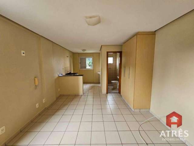 Flat com 1 dormitório para alugar, 25 m² por R$ 1.085,00/mês - Setor Bueno - Goiânia/GO