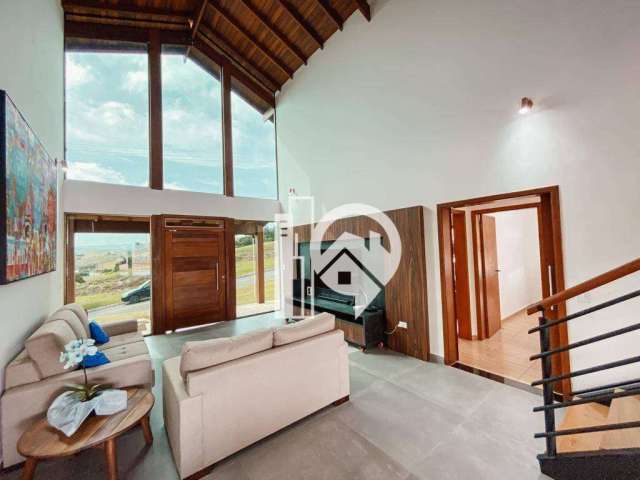Exuberante Sobrado  com 5 dormitórios à venda, 600 m² por  - Cond. Village Paraibuna - Paraibuna/SP
