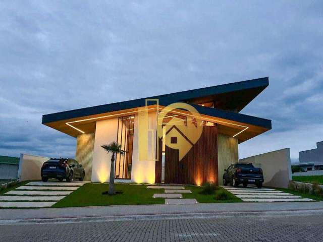 Casa com 4 dormitórios à venda, 288 m²  no  Residencial Ecopark Bourbon - Caçapava/SP