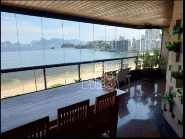 Apartamento com 4 dormitórios à venda, 450 m² por R$ 4.900.000,00 - Icaraí - Niterói/RJ