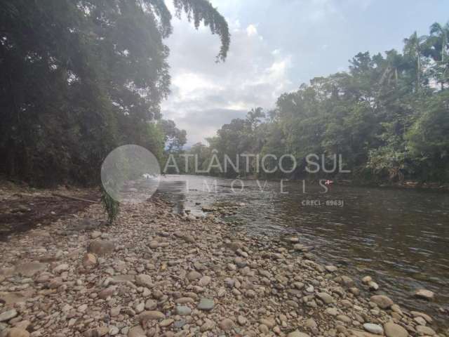 Terreno à venda as margens do Rio Nhundiaquara, Porto de Cima, MORRETES - PR