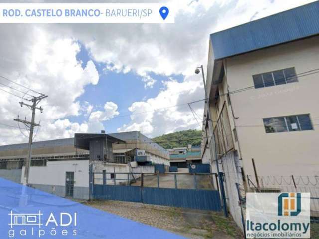 Galpão Logístico/Industrial Locação - 10.386  m² - Rod. Castello Branco - Barueri/SP