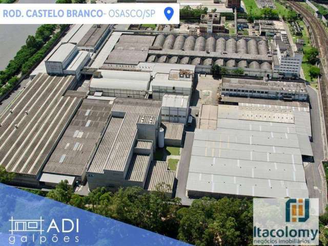 Galpão Industrial Locação - 2.804  m² - Rod.Castelo Branco - Osasco/SP