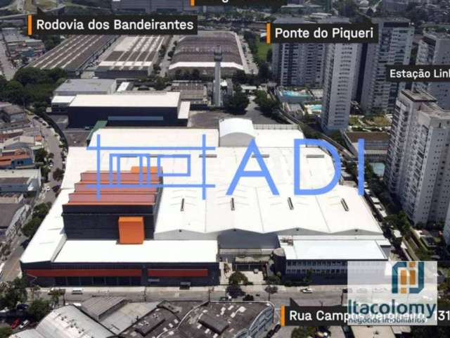 Galpão Industrial Logístico para Locação - 5133 m² - Vila Anastácio - São Paulo - SP