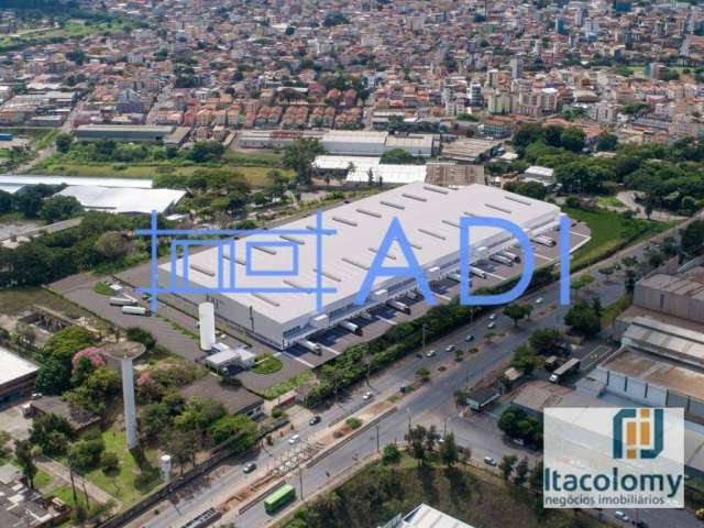 Galpão Industrial Logístico para Locação - 1.537 m² - Rod. Fernão Dias - Contagem - MG