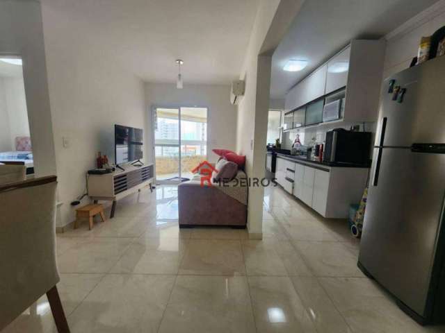 Apartamento à venda, 57 m² por R$ 360.000,00 - Vila Guilhermina - Praia Grande/SP