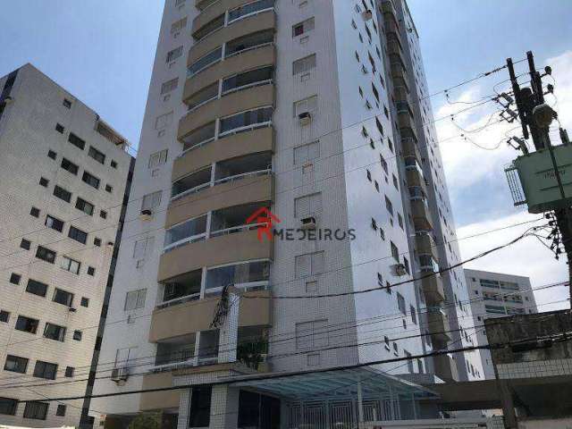 Apartamento com 2 dormitórios à venda, 59 m² por R$ 385.000,00 - Vila Guilhermina - Praia Grande/SP