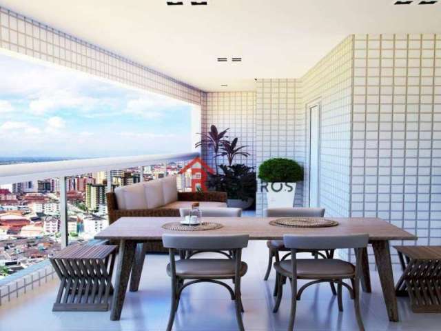 Apartamento à venda, 81 m² por R$ 420.000,00 - Aviação - Praia Grande/SP