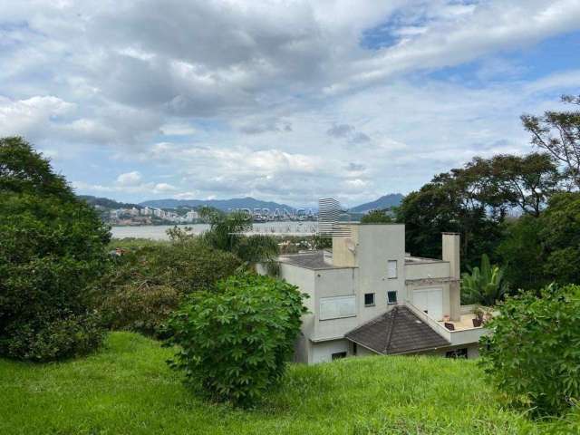 Terreno em condomínio fechado à venda na Rodovia Haroldo Soares Glavan, --, Cacupé, Florianópolis por R$ 1.700.000