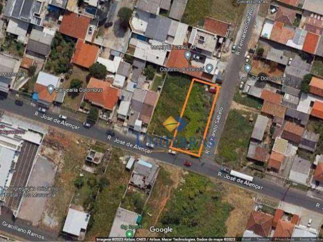 Terreno, 420 m² - venda por R$ 450.000 ou aluguel por R$ 2.700/mês - Maracanã - Colombo/PR