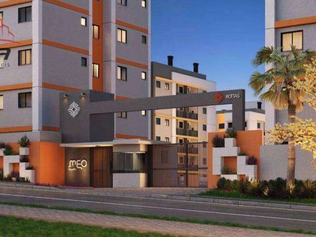 Apartamento com 2 dormitórios à venda, 52 m² por R$ 334.216,00 - Neoville - Curitiba/PR