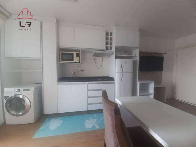 Apartamento com 1 dormitório para alugar, 34 m² por R$ 2.700/mês - Centro Cívico - Curitiba/PR