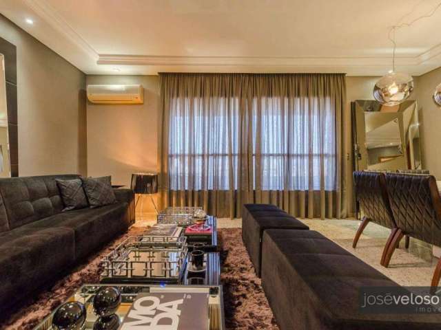 Apartamento com 3 dormitórios para alugar, 150 m² por R$ 12.000,00/mês - Cristo Rei - Curitiba/PR
