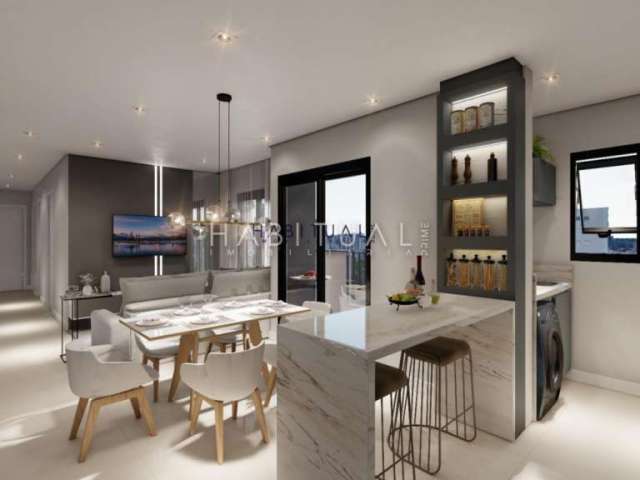 Apartamento com 3 quartos à venda na Rua Vinte e Dois de Abril, 456, Centro, Pinhais, 77 m2 por R$ 510.000