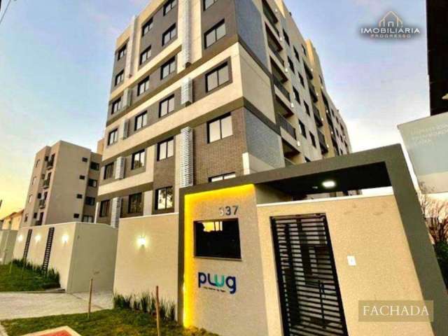 Apartamento com 2 dormitórios à venda, 60 m² por R$ 370.000,00 - Capão Raso - Curitiba/PR