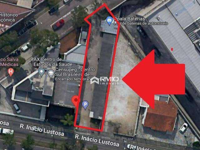 Terreno zr3 - comercial e residencial - 475 m² - 11 m de testada para a inácio lustosa - bairro são francisco