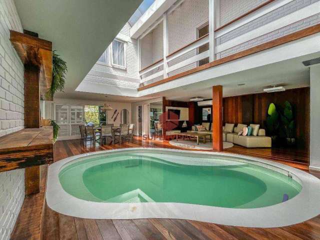 Casa com 5 quartos à venda, 322 m² por R$ 6.500.000 - Jurerê Internacional - Florianópolis/SC