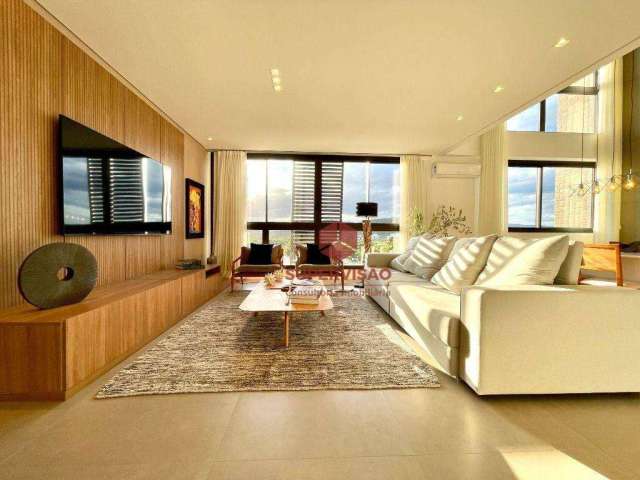 Apartamento Duplex à venda, 206 m² por R$ 5.000.000,00 - Jurerê Internacional - Florianópolis/SC