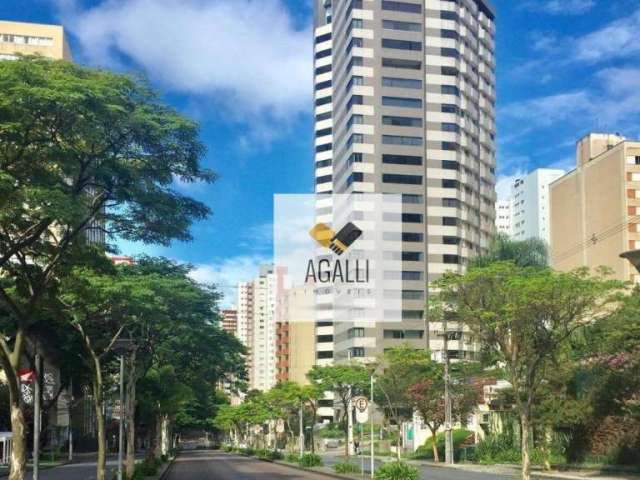 Apartamento com 4 dormitórios à venda, 218 m² por R$ 2.200.000,00 - Bigorrilho - Curitiba/PR