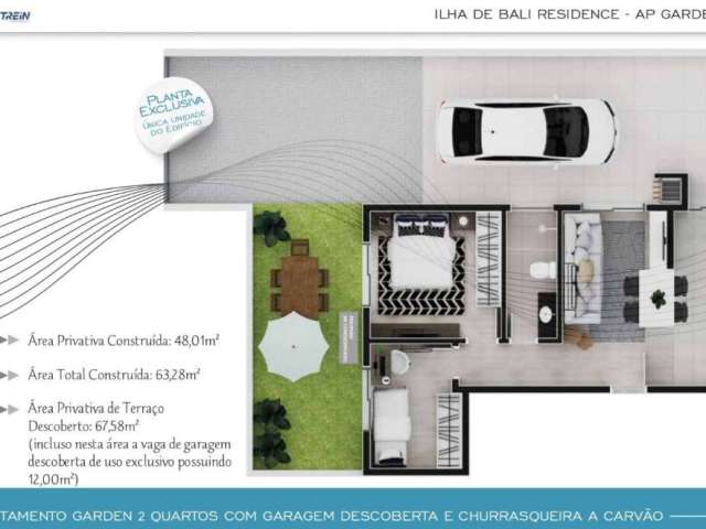 Apartamento com 2 quartos à venda na Rua Reinaldino Schaffenberg de Quadros, 201, Alto da Rua XV, Curitiba, 48 m2 por R$ 793.576