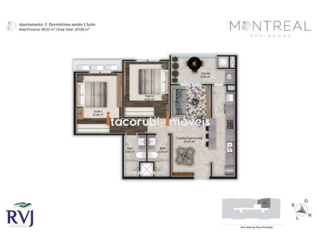 Apartamento com 2 quartos à venda na Rua João de Deus Machado, 308, Trindade, Florianópolis por R$ 875.942