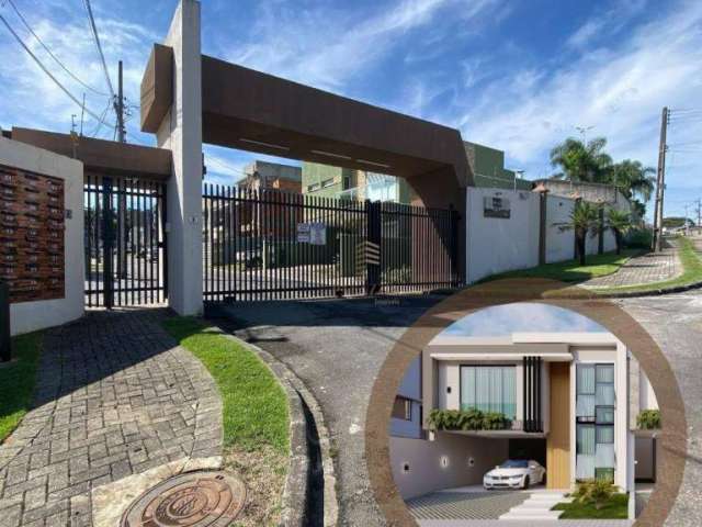 Sobrado com 3 dormitórios à venda, 141 m² por R$ 750.000,00 - Itália - São José dos Pinhais/PR