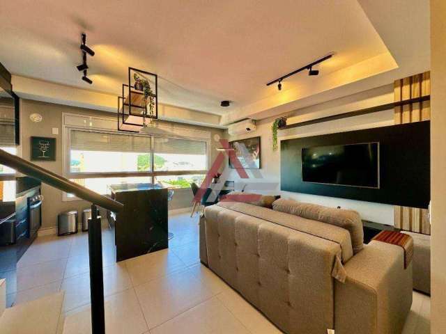 Apartamento com 1 quarto à venda, 72 m² por R$ 1.387.000 - Jurerê - Florianópolis/SC