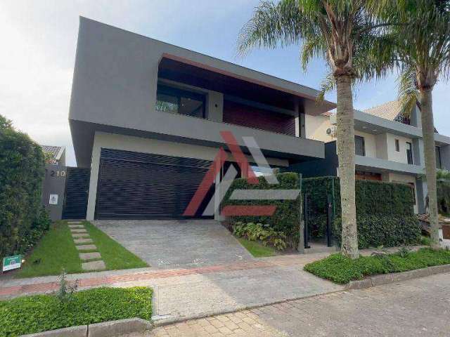 Casa com 5 quartos à venda, 355 m² por R$ 6.500.000 - Jurerê Internacional - Florianópolis/SC